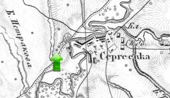 Сергеевка парк карта