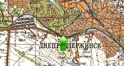 Карта каменское днепродзержинск