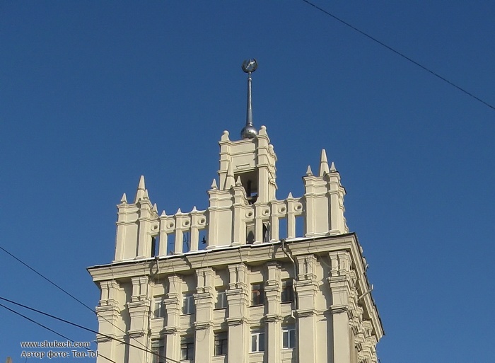 Карта дзержинска дом со шпилем