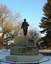 Памятник Ленину В.И. в сквере им. В.И. Ленина, пос. Большая Вергунка.