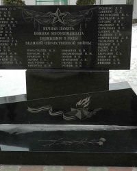 Памятник работникам Луганского мясокомбината погибшим в ВОв, г. Луганск