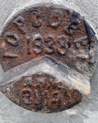 Репер Горсовет № 3114, по ул. Мира, 34, г. Харьков