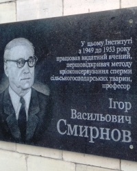 Памятная доска Смирнову И.В., пос. Кулиничи