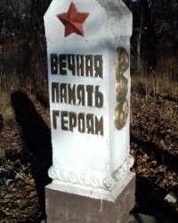 Памятник воинам ВОв, пос Высокий