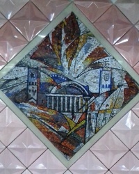 Мозаики станции метро "23-го Августа", г. Харьков
