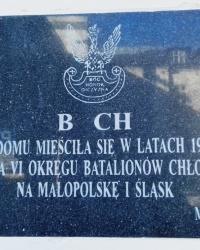 Памятная доска Хлопским батальонам, г. Краков