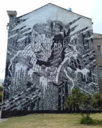 Мурал "Людська голова", м. Харків