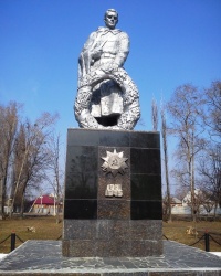 Братская могила воинов ВОв в Парке Основа, г. Харьков