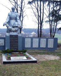 Воинский мемориал в с. Зарожное