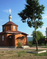 Деревянная часовня в Байдарской долине