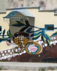 Граффити на котельной, г. Бахчисарай