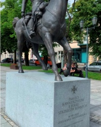 Памятник кавалеристам 8 полка конных стрельцов, г. Хелмно