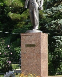 Памятник В.И. Ленину - немецкое кладбище - отель "Алые паруса", г. Феодосия