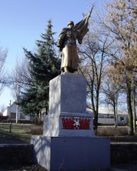 Памятник воинам ВОв возле ДК им. В.И. Ленина, г. Луганск