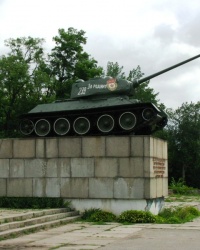 Памятный знак «Танк - Т-34» в г. Золотоноша
