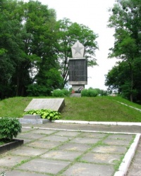 Стела в память о погибших односельчанах с. Хацки