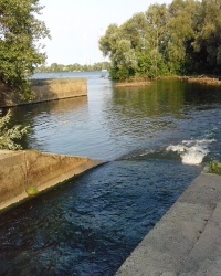 Гирло річки Либідь