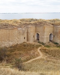 Крепость-мишень (1912 г.) на острове Березань