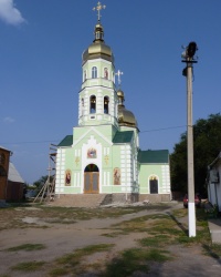 Свято-Троицкий храм в поселке Городище (г.Марганец)