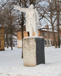 Памятник Ленину в Военном городке №35
