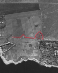 Остатки редана Ненаситецкого ретраншемента (18 век)