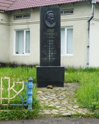 Памятник украинскому писателю Ивану Франко в с. Шешоры