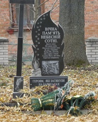 Памятник Небесной Сотни в пгт. Брацлав