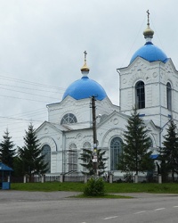 Свято-Успенская церковь (1805 г.) в с. Верхняя Сыроватка