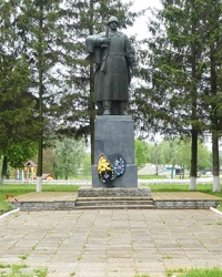 Памятник советским воинам в с. Сосновка