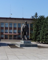 Памятник В.И.Ленину в Краснограде