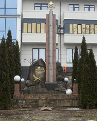 Мемориал советским воинам-освободителям в г. Свалява
