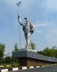 Скульптура «Сталевар» г.Мариуполь