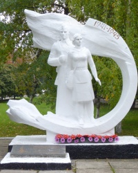 Памятник воинам-медикам психиатрической больницы в г.Полтава