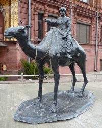 Черный верблюд в Днепропетровске