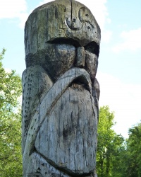 Капище Сварога в урочище Тоннельная балка, г. Днепропетровск