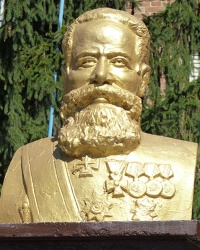 Бюст Э.К. Бродскому в с. Вишневое