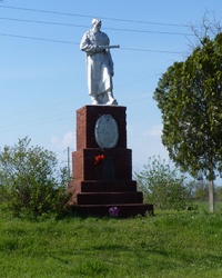 Памятник неизвестному солдату в с. Заградовка (Высокопольский р-н)