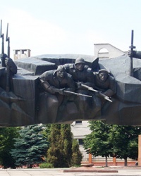 Памятник воинам-освободителям в г.Хмельник