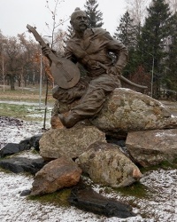 Памятник казаку Мамаю в Кривом Роге