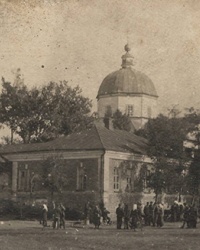 Николаевская церковь (разрушена в 1930 гг.) в пгт. Покровское