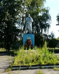 Братская могила советских воинов в пос. Приколотное