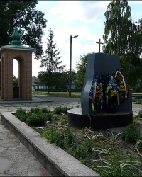Памятник участникам ликвидации аварии на Чернобыльской АЭС в г. Миргород