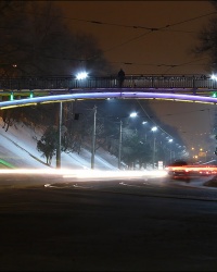 Зоологический мост или мост Пассионарии в г. Харькове