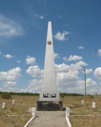 Обелиск воинам-освободителям в селе Коньково