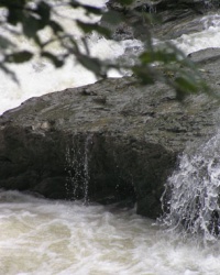 Серебристые водопады в Шешорах 