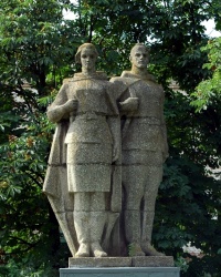 Памятник павшим в Гражданской и Великой Отечественной войне, с. Серебрянка