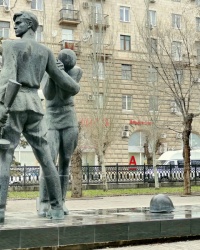 Памятник комсомольцам - защитникам Сталинграда в г.Волгограде