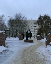 Памятник воинам-интернационалистам в парке Памяти в г.Волгограде