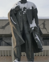 Памятник В.И.Ленину в Лужниках в г.Москве