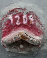 Репер №1208 на Петровском бул., 8 в г.Москве